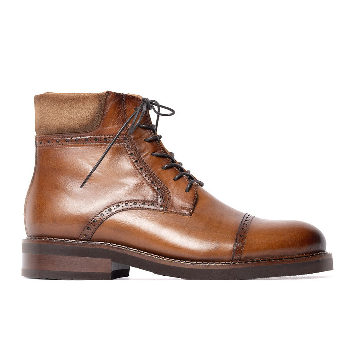 ODISEA natural, bota, vista lateral