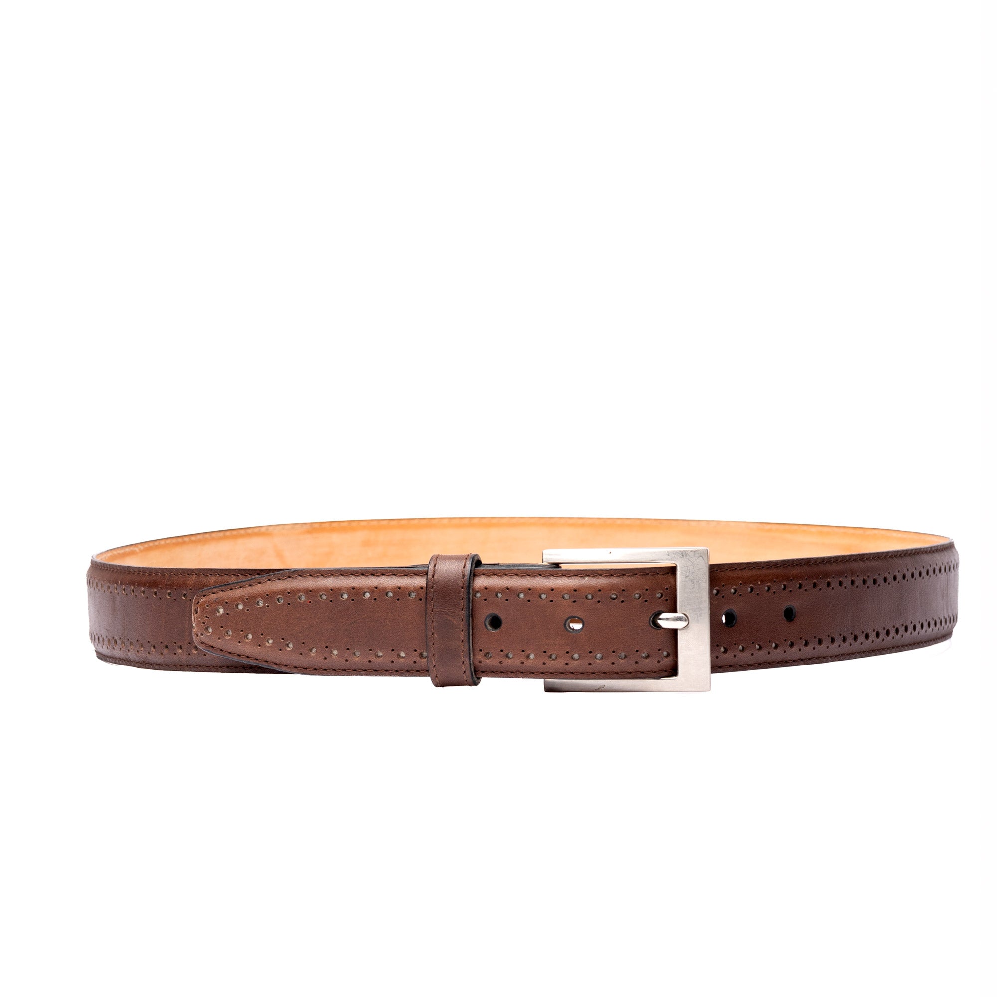 Cinturón Brogue Honey
